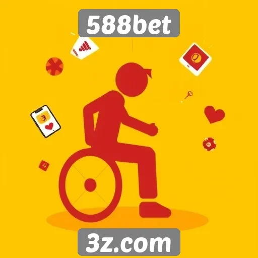 Acessibilidade e navegação no site 588bet