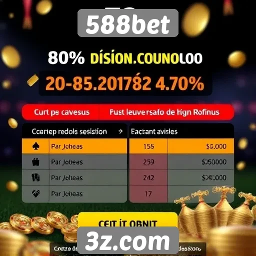 Ofertas de bônus disponíveis no 588bet