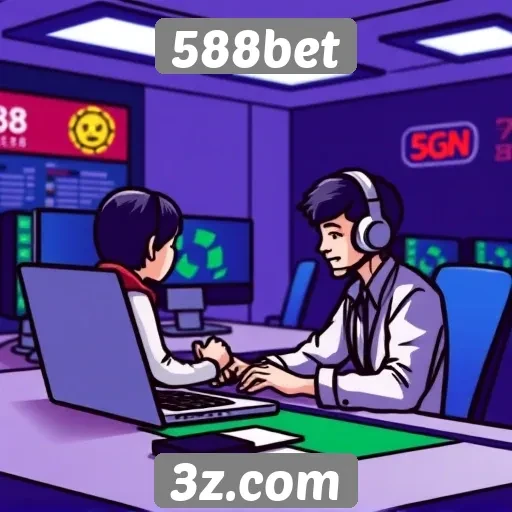 Atendimento ao cliente no 588bet avaliado