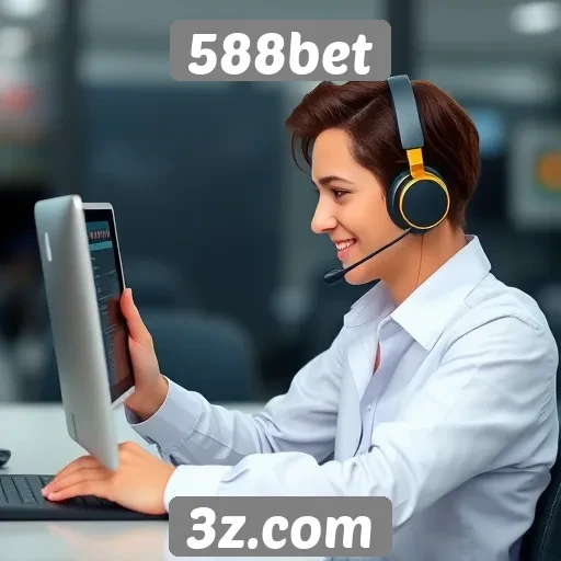 Como funciona o suporte ao cliente no 588bet